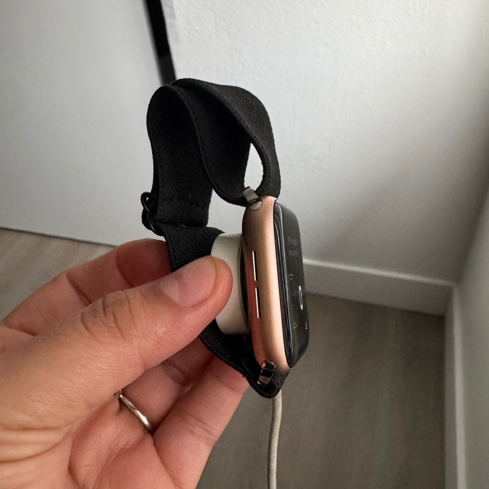 Black and Gold Smartwatch